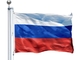 Banderas de encargo promocionales del poliéster, bandera nacional los 90*150cm de 100D Rusia proveedor