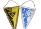 Bandera del tapiz del mundial, banderines de la ejecución de la secuencia de la tabla del club del fútbol proveedor