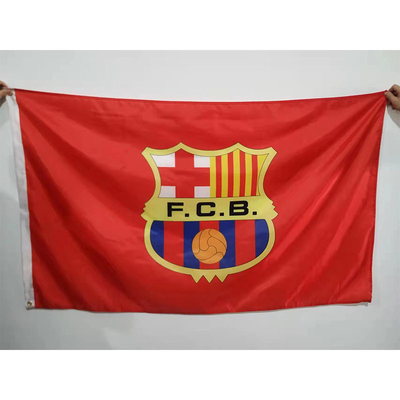 Impresión de Digitaces de la sublimación de las banderas los 90x150cm del club del fútbol del mundial