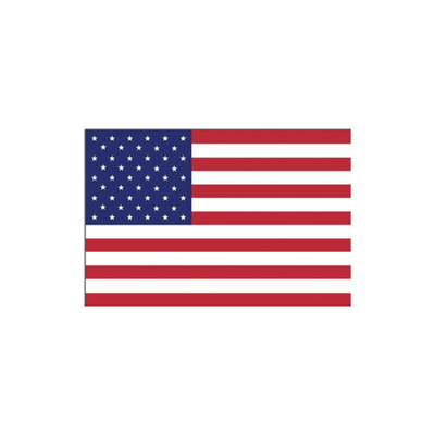 Bandera americana impresa nacional de la bandera 3x5 pie del poliéster con los ojales de cobre amarillo