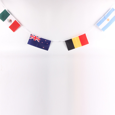 Banderas de golpe ligero impermeables al aire libre para la celebración del mundial