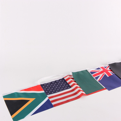 Deportes y banderas Digitaces del mundial de los juegos que imprimen la impresión de seda