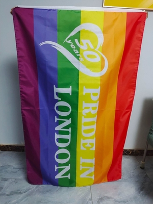 Digitaces que imprimen la bandera Pride Flag bisexual lesbiano gay de 3x5 LGBT
