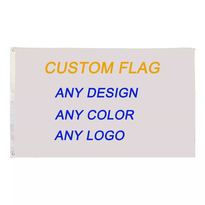 Impresión digital Bandera de poliéster personalizada Bandera de país 100% poliéster de doble cara