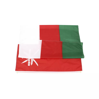 Bandera nacional 100% de Omán de las banderas 3x5 pie del poliéster de encargo de la bandera
