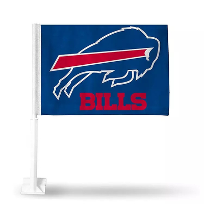 Banderas de encargo Digitaces de la ventanilla del coche que imprimen la bandera de la ventana de los Buffalo Bills de los 30x45cm