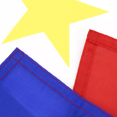 Bandera de encargo Digital de Filipinas 3X5 que imprime la bandera filipina 100% del poliéster