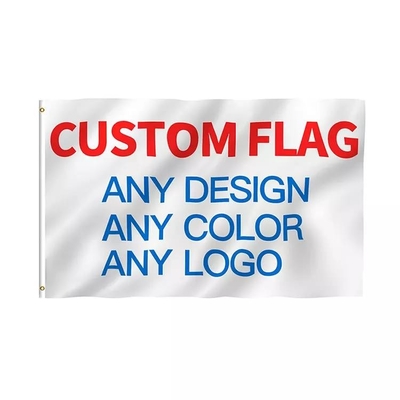 Haciendo publicidad de la bandera fina los 3X5ft de Blue Line 100% poliésteres para crear banderas para requisitos particulares