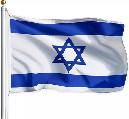 los 3x5ft Israel National Flag Single /Double echaron a un lado imprimiendo banderas del mundo del poliéster