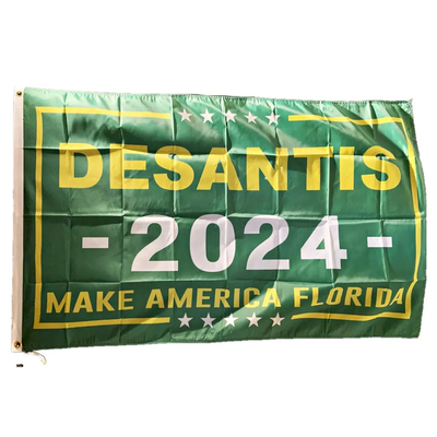 La venta al por mayor los 3*5ft Ron Desantis 2024 hace América la Florida la bandera americana de la bandera