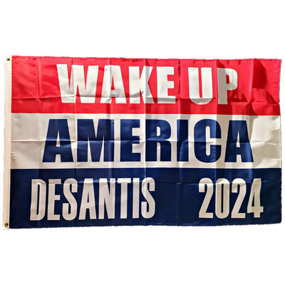 La venta al por mayor los 3*5ft Ron Desantis 2024 hace América la Florida la bandera americana de la bandera